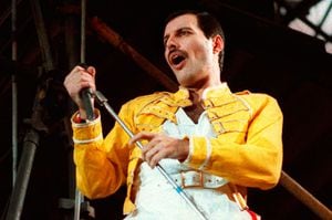 Freddie Mercury fue el líder de la banda 'Queen'. Murió en 1991.