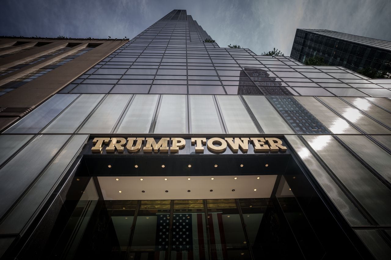 La Torre Trump en la 5th Avenue en Manhattan
