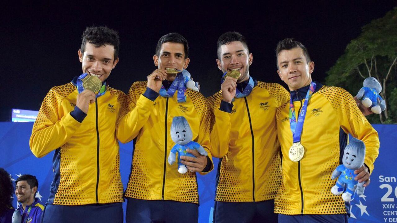El equipo colombiano de persecución logró una destacada participación en el ciclismo de pista de los Juegos Centroamericanos y del Caribe 2023.
