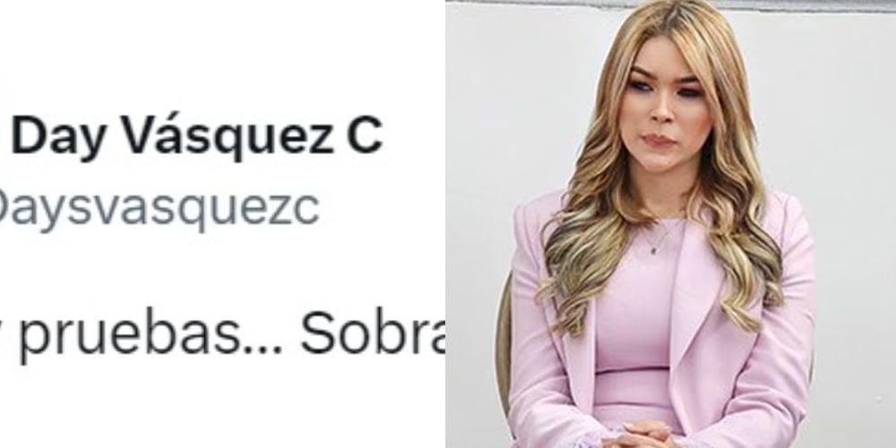 Day Vásquez ha utilizado la red social X para lanzar dardos a Nicolás Petro y para mandar mensajes sobre lo que ella sabe.
