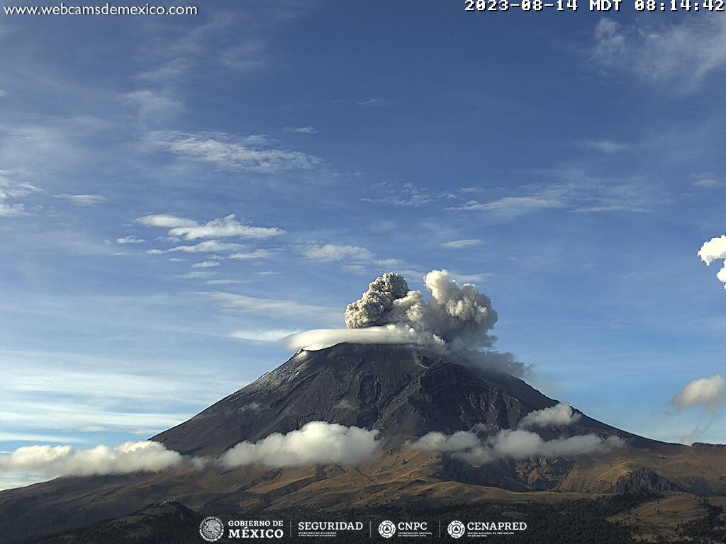 El volcán Popocatépetl está siendo monitoreado las 24 horas del día al ser considerado uno de los más peligrosos del mundo.