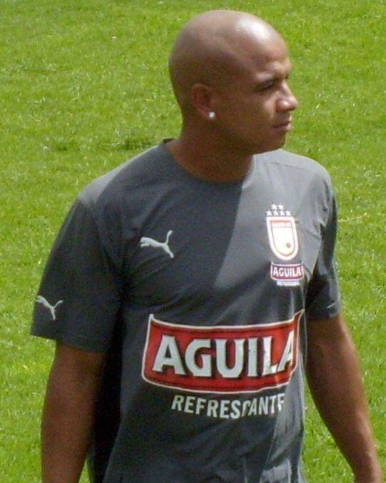 Diego Luis Córdoba en su etapa como jugador de Santa Fe.