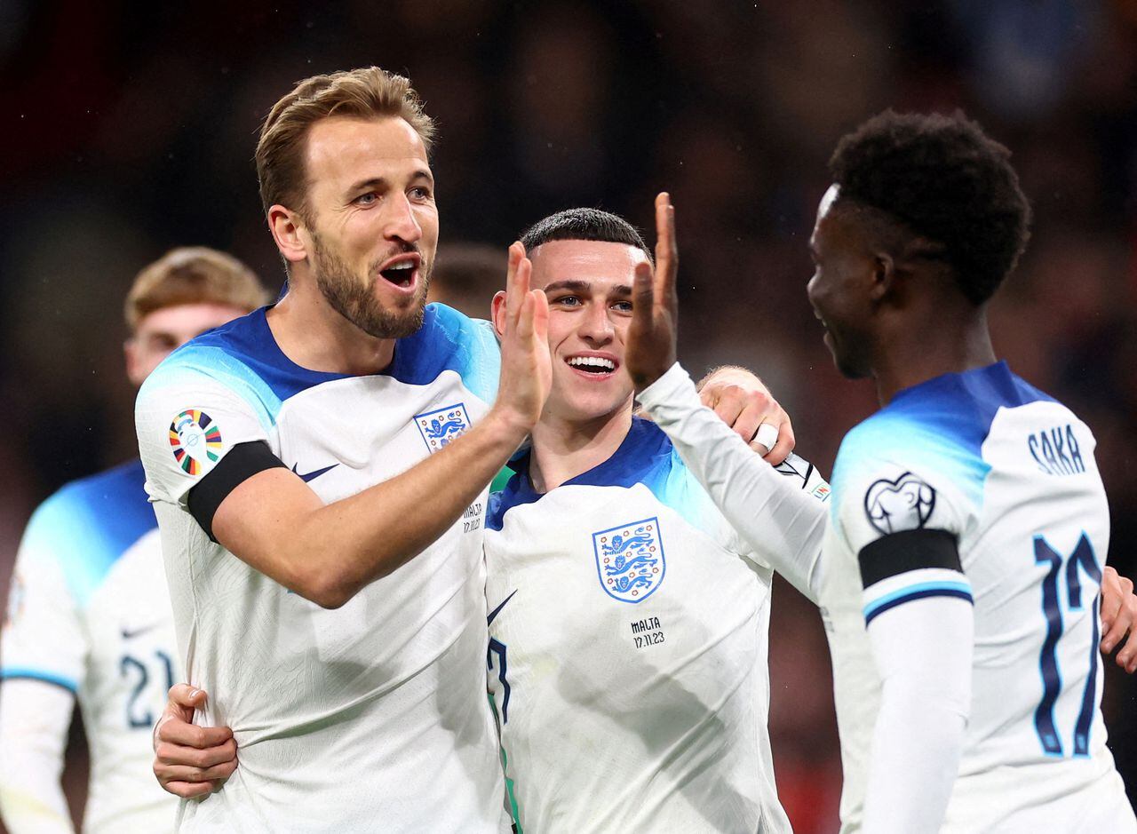 Inglaterra, ya clasificada a la Eurocopa, cumple el trámite ante Malta