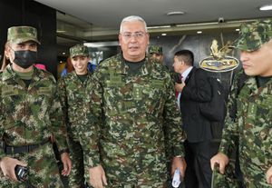 Mayor general Helder Fernan Giraldo Bonilla  comandante de las Fuerzas Militares de ColombiaBogota agosto 25 del 2022Foto Guillermo Torres Reina / Semana