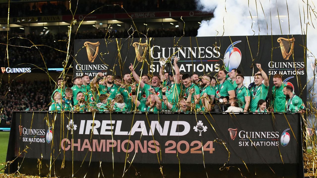 Irlanda festejó a rabiar su título.