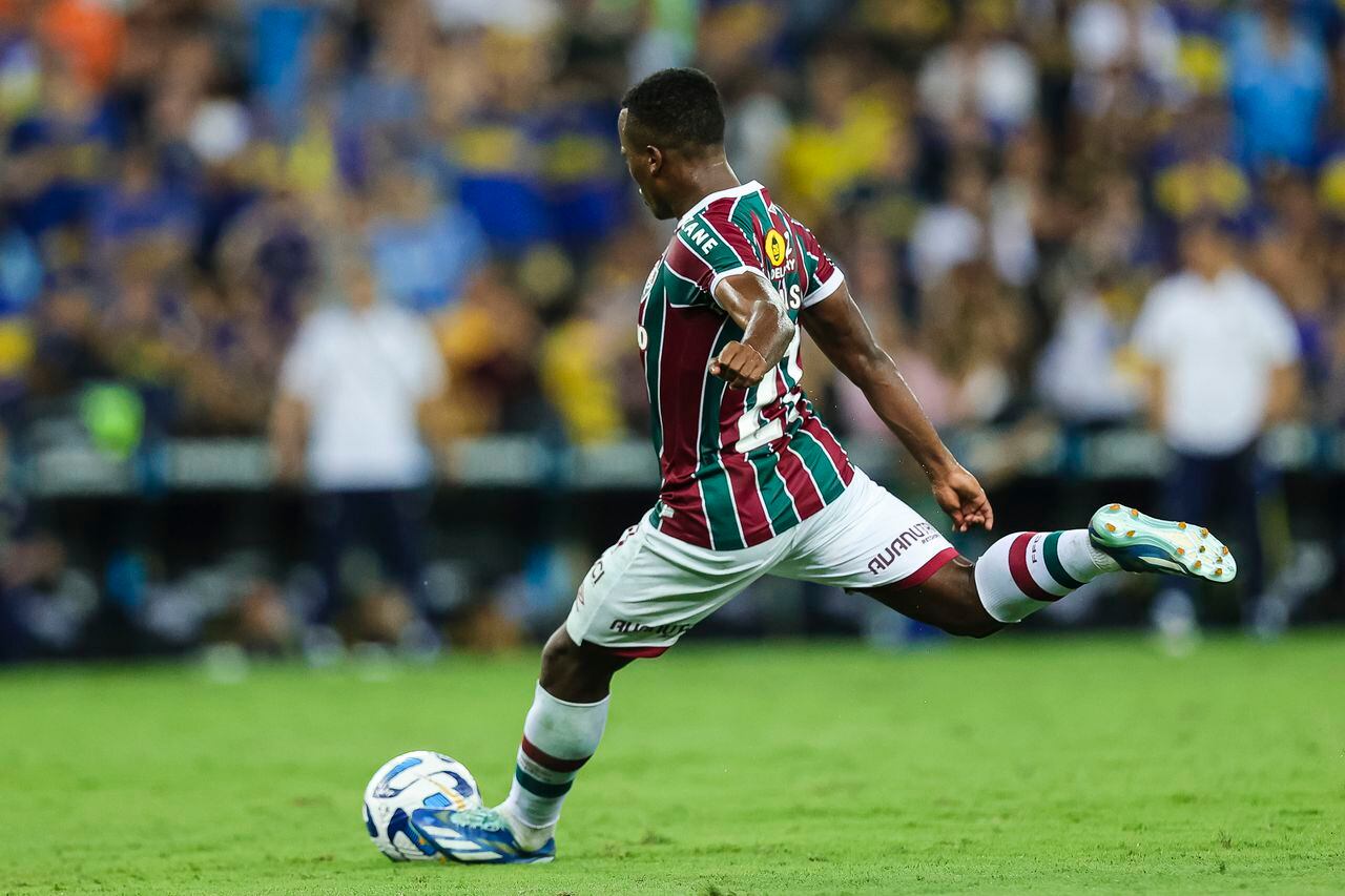 Jhon Arias hace parte del XXl ideal de la Copa Libertadores 2023.