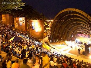 El Teatro al Aire Libre Los Cristales será uno de los escenarios de Ajazzgo de este año. El Teatro Municipal, Centro Cultural Comfandi y la Biblioteca Departamental, otros de los escenarios.