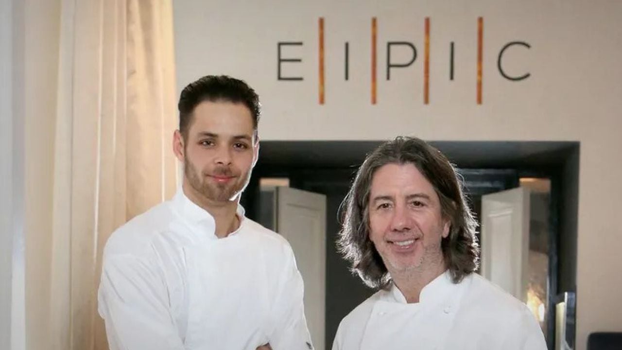 Los chefs Alex Greene y Michael Deane con estrella Michelin hacían parte del restaurante Eipic.