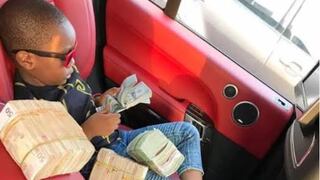 Mompha Junior. El niño de 10 años que vive con autos de lujos, excentricidades y tiene su propia mansión. / Foto: Instagram de Mompha
