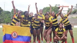 El equipo femenino colombiano de rugby se quedó con la medalla de oro de los Juegos Centroamericanos y de Caribe 2023.