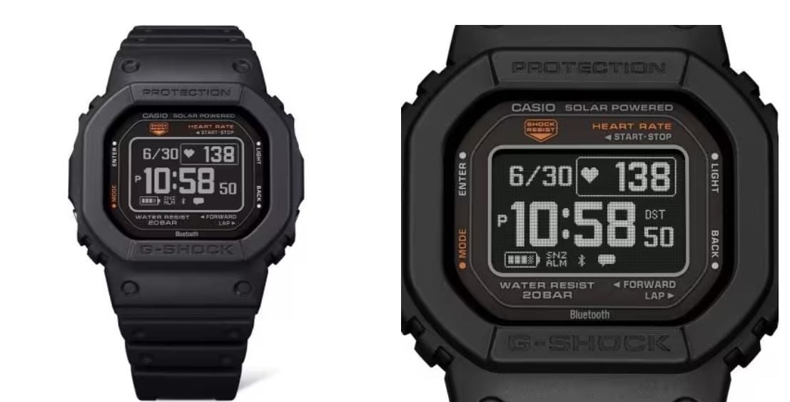 G-SQUAD DW-H5600-1, el nuevo competidor en el mercado de los relojes inteligentes.