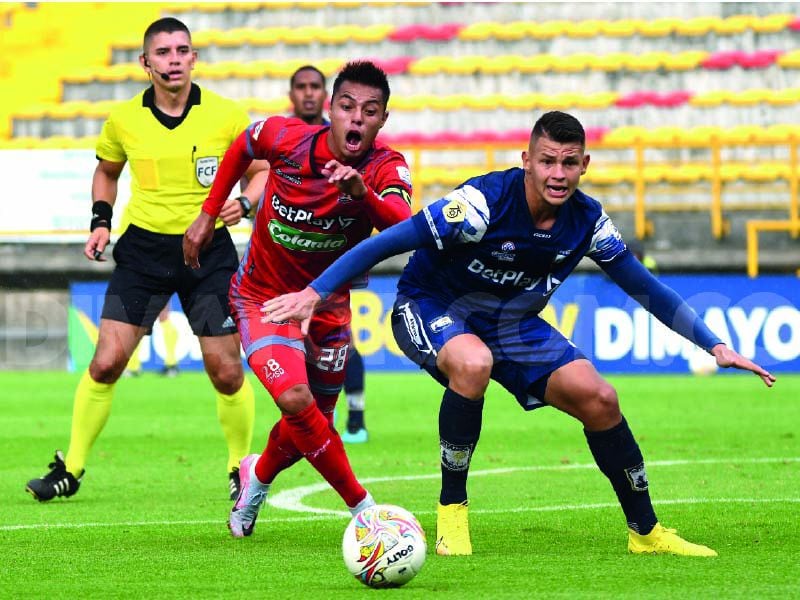 Imagen del partido entre Tigres y Atlético F.C. de Cali por la fecha 13 del Torneo BetPlay Dimayor de la Segunda División de Colombia.