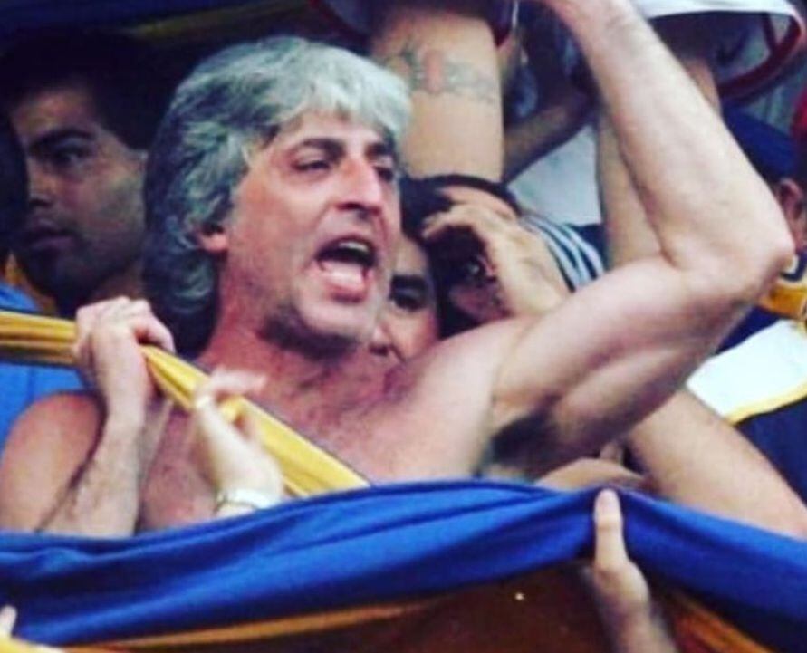 Rafael Di Zeo, líder de la barra brava La 12 de Boca Juniors.