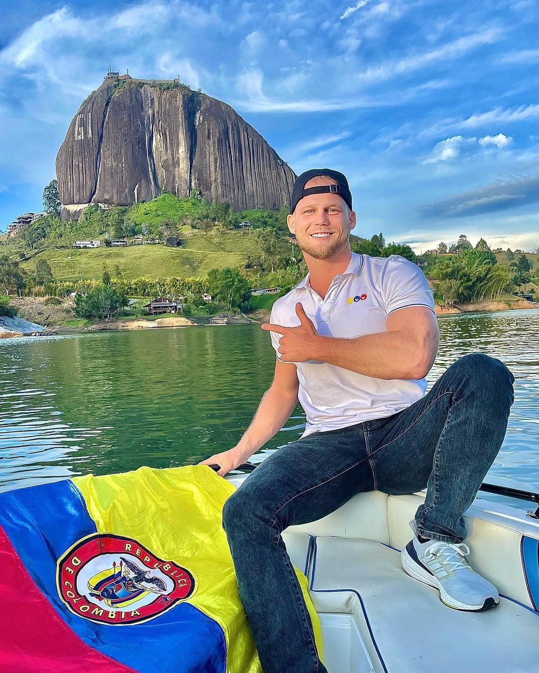 Dominic Wolf ha manifestado en redes su amor por Colombia.
