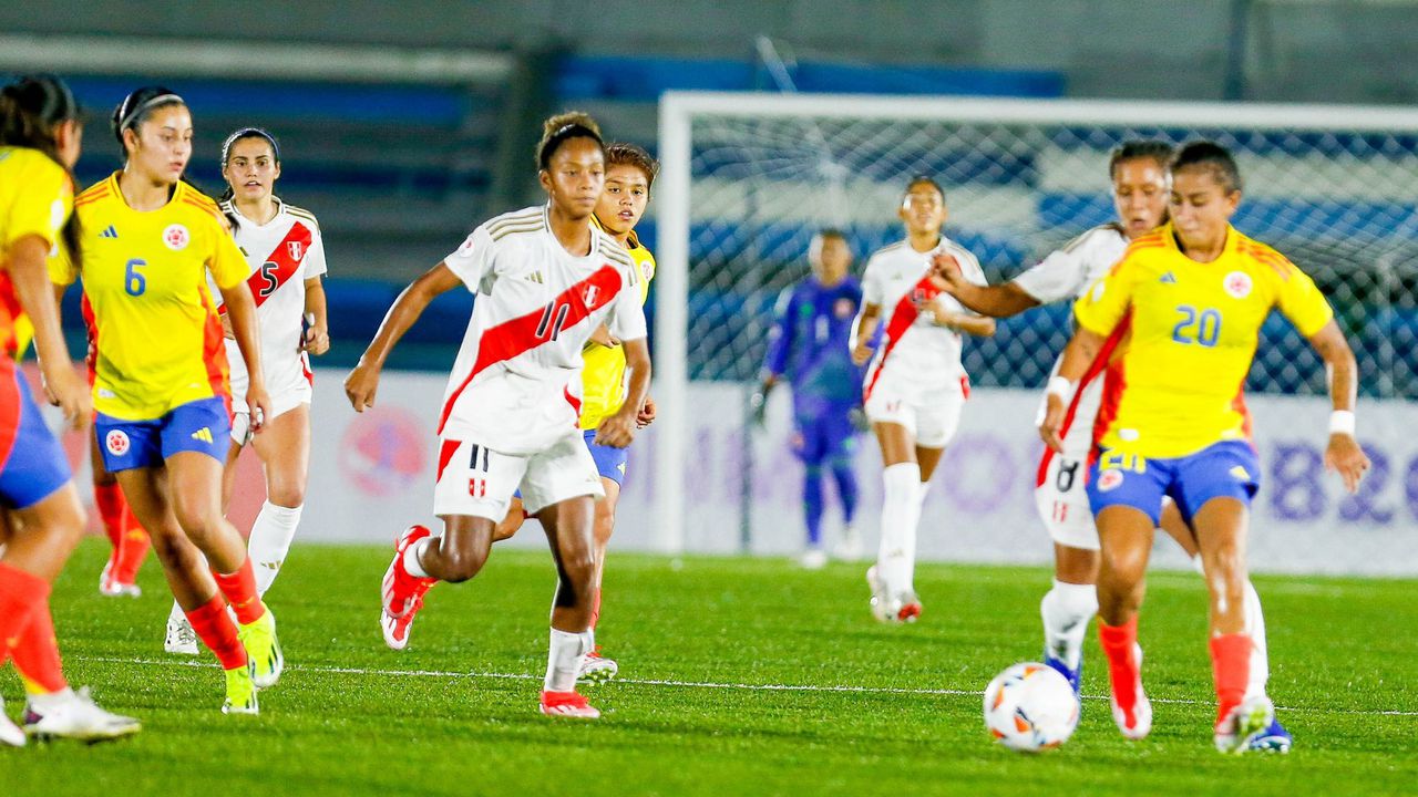 Selección Colombia Femenina derrotó a Perú en la primera fecha del hexagonal final del Sudamericano Sub-20