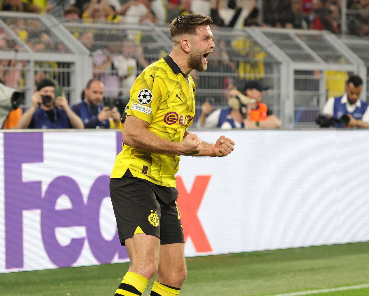 Niclas Füllkrug, sinónimo de gol en el Dortmund.