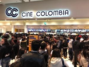 Así se veían las salas de Cine Colombia en las funciones de estreno de Avengers: Endgame.