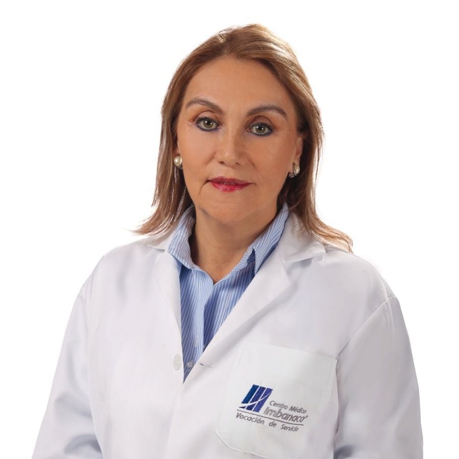 Doctora María Cecilia Arturo Rojas, médica ginecóloga de la Universidad del Valle, docente universitaria.