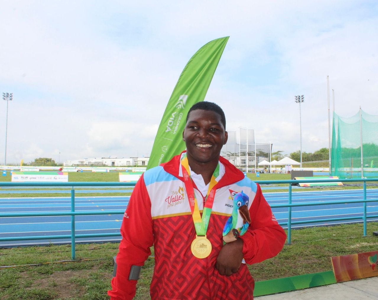 Háder Palacios es otro de los paraatletas de Yumbo que se destacó en los Juegos Paranacionales.
