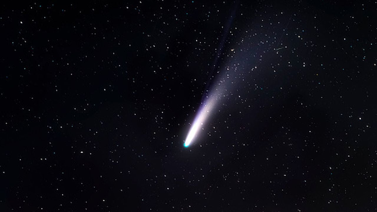 Cometa espacial.