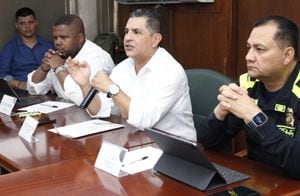 El consejo de seguridad fue liderado por el alcalde de Cali, Jorge Iván Ospina.