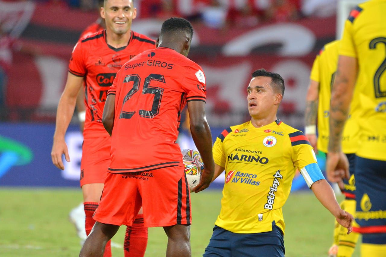 Imagen del partido entre América de Cali y Deportivo Pasto por la Fecha 3 de la Liga Colombiana II 2023.