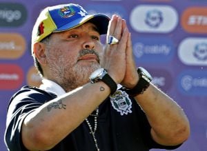 Diego Maradona, astro del fútbol mundial, fallecido el pasado noviembre.
