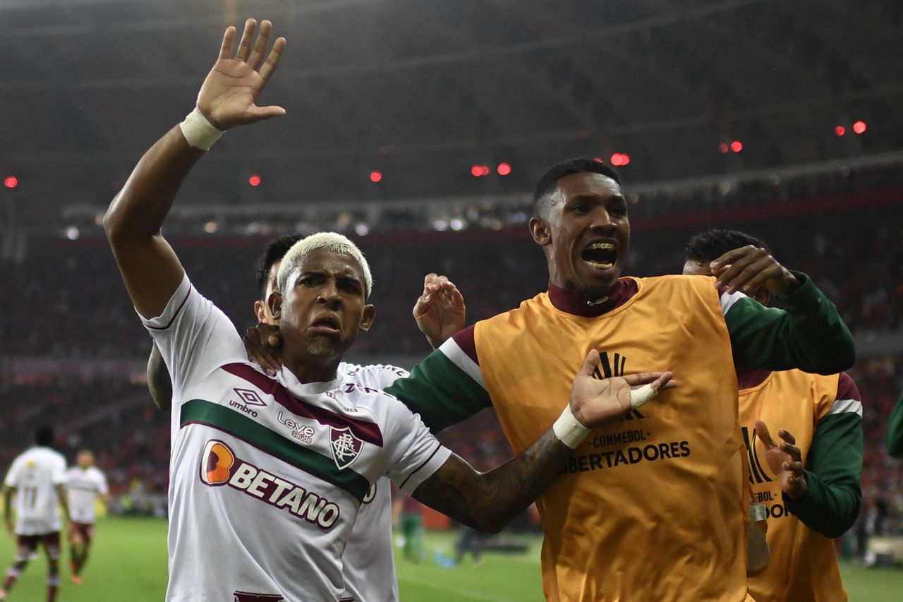 Internacional vs Fluminense - partido de vuelta de la semifinal de la Copa Libertadores