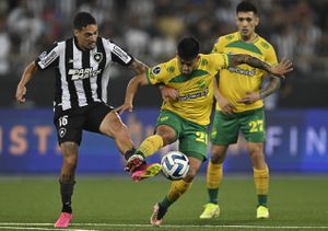 Defensa y Justicia logró un valioso empate ante el Botafogo por Copa Sudamericana