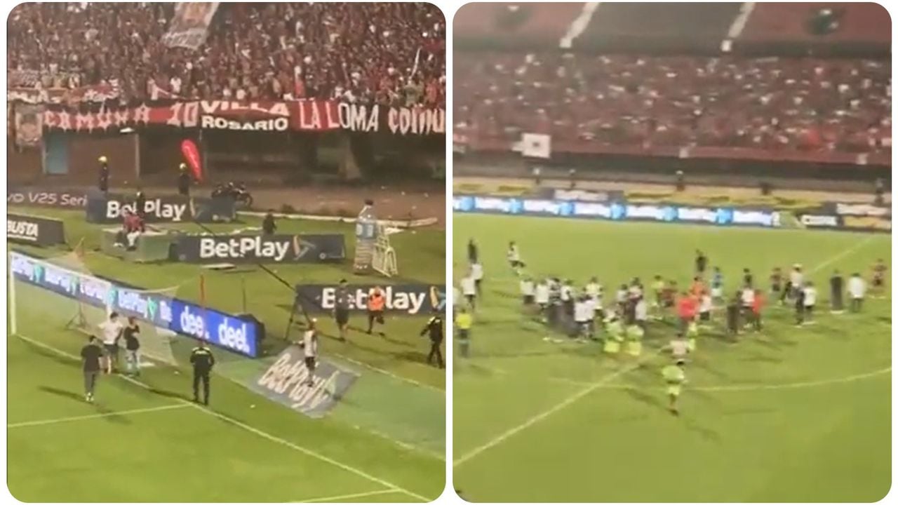 Hinchas de Cúcuta intentaron agredir a jugadores de Millonarios