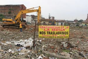 Avanza la demolición del barrio El Calvario para dar paso a Ciudad Paraíso. (Foto: Bernardo Peña).