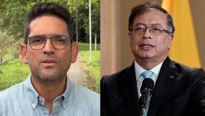 Críticas del gobernador del Meta, Juan Guillermo Zuluaga, al presidente Gustavo Petro por las condiciones del cese al fuego con el ELN