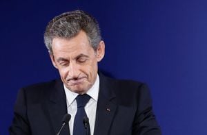 El ex presidente francés Nicolas Sarkozy