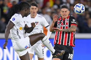 Sao Paulo perdió ante Liga de Quito por la ida de los cuartos de final de la Copa Sudamericana