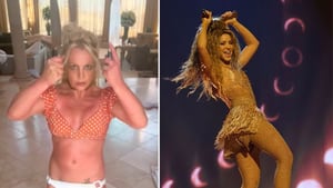Britney Spears preocupó a sus seguidores tras baile con cuchillos.