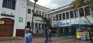 Con una infraestructura antigua y continuas protestas por falta de pago a su personal, el Hospital San Juan de Dios es uno de los que más se ha visto afectado por la deuda con el sistema en Cali.