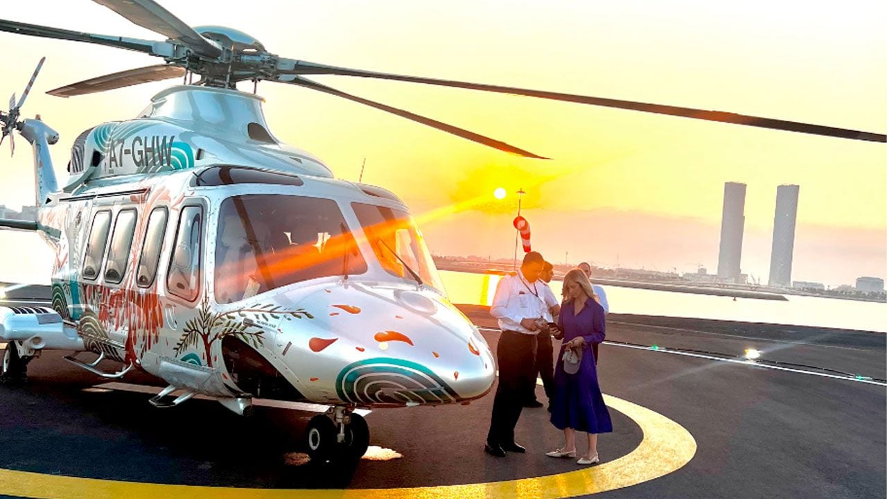 NextNorth quiere implementar el servicio de taxi volador en España con helicopteros.