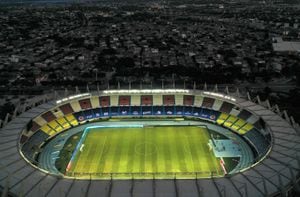 Estadio Metropolitano de Barranquilla, casa de la Selección Colombia.