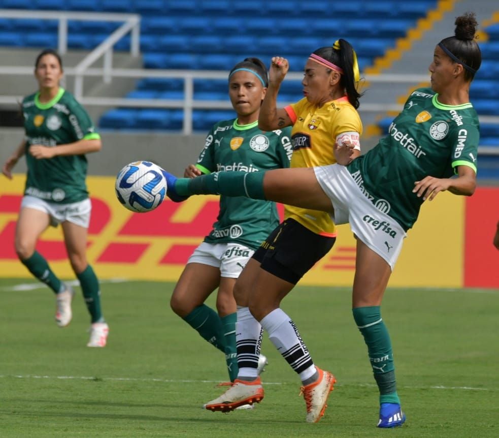 Copa Libertadores Femenina Partido inaugural Palmeiras de Brasil vs Barcelona de Ecuador