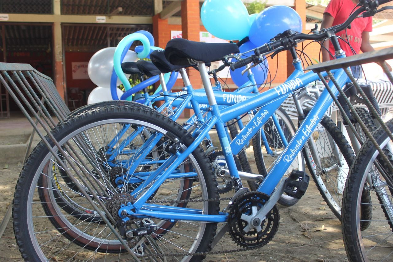 Las bicicletas entregadas por la Fundación a sus beneficiarios siempre cuentan con garantía de calidad. Pueden durar años.