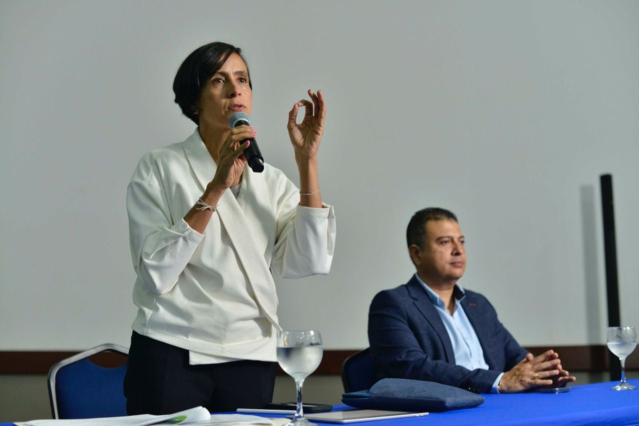 La Ministra de Ambiente y Desarrollo Sostenible, Susana Muhamad.