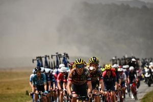 Imagen de una etapa del Tour de Francia 2022.