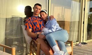 Cristiano Ronaldo y su pareja Georgina Rodríguez