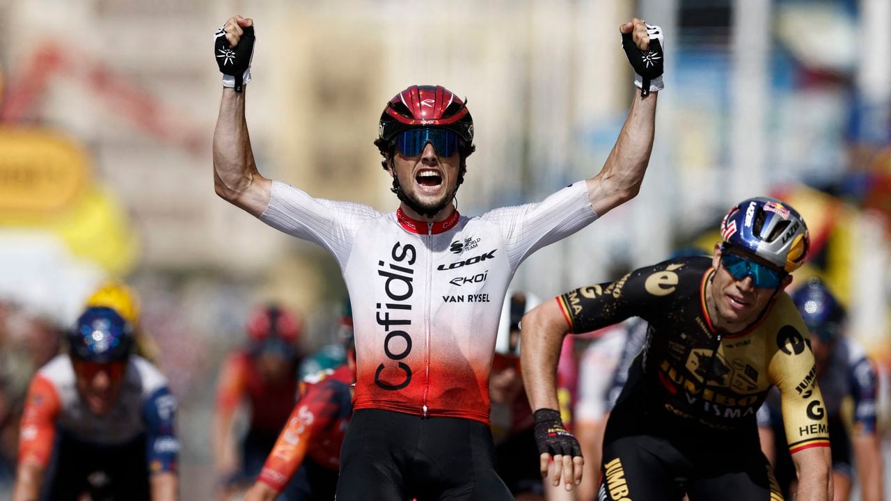 Tour de France - Victor Lafay se llevó la victoria en la segunda etapa.