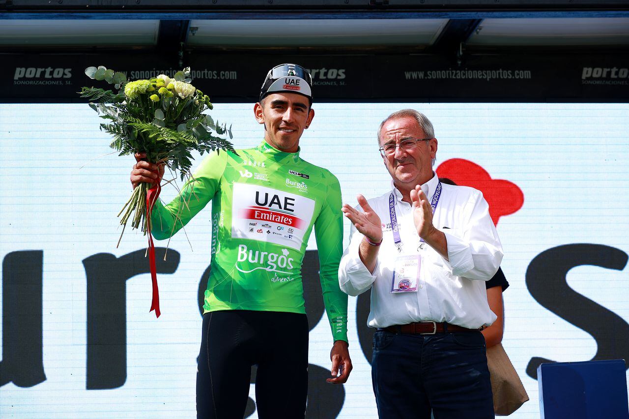 Juan Sebastián Molano, ganador de la primera etapa de la Vuelta a Burgos