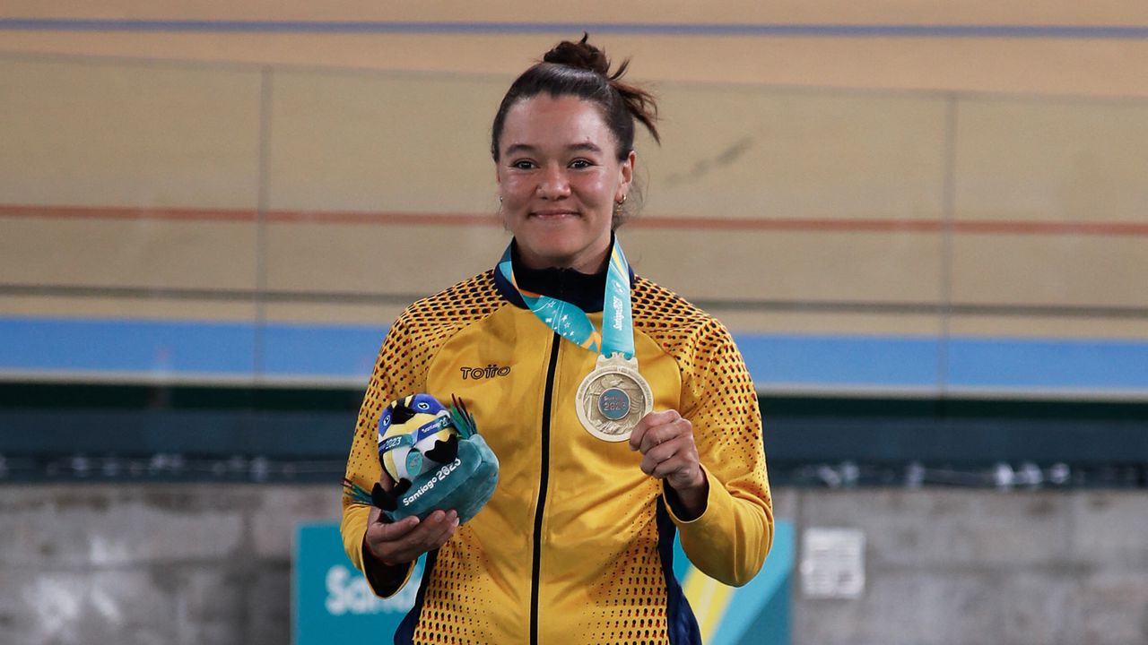 Martha Bayona ganó oro en la prueba de keirin