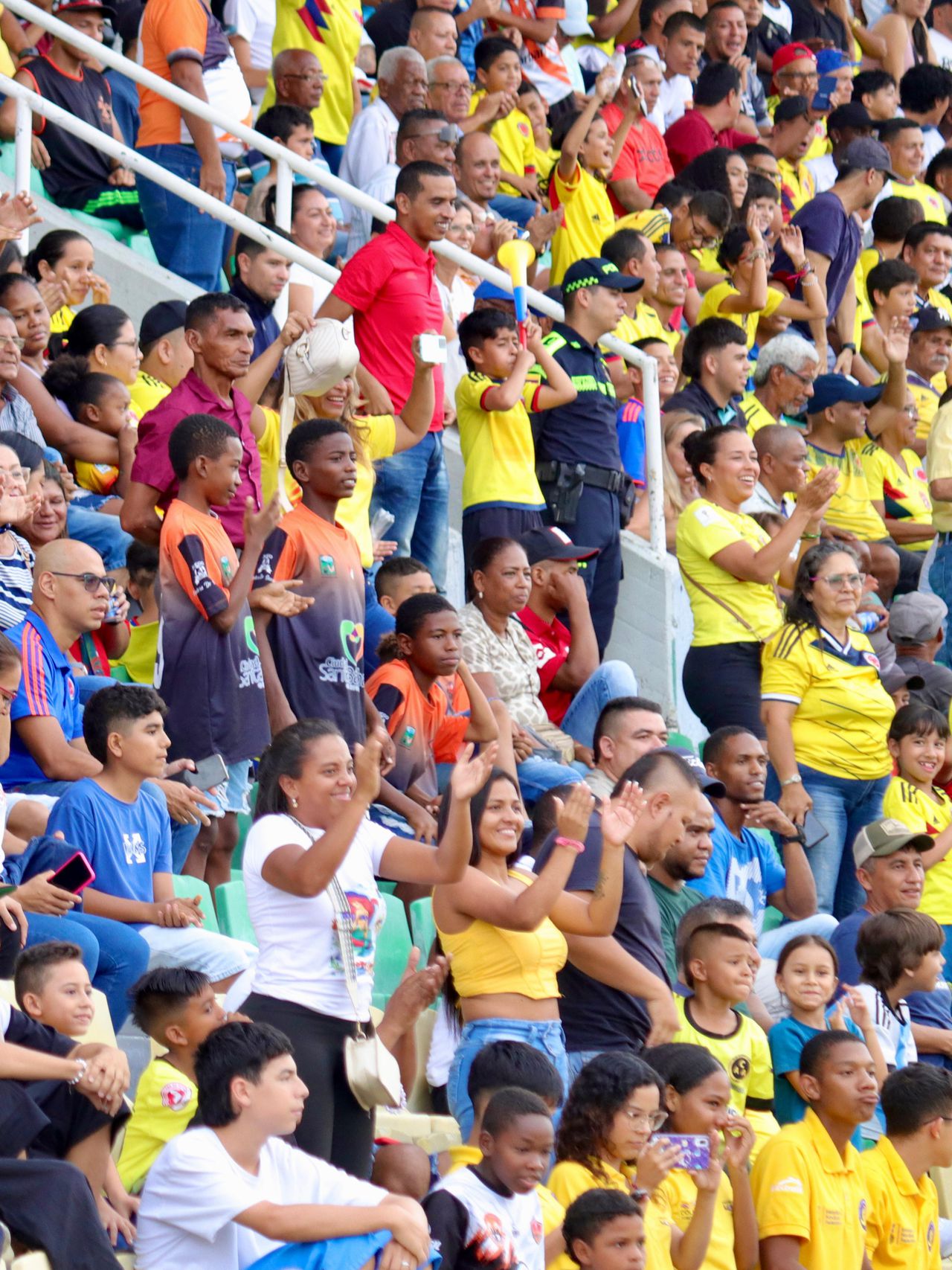 Selección Colombia Sub-17 vs Sudáfrica - partido amistoso - Estadio Francisco Rivera Escobar de Palmira.
