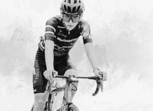 Juan José Ortega, ciclista colombiano fallecido en la Clásica de Anapoima.