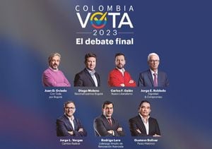 Ellos son los candidatos que aspiran llegar a ser Alcalde de Bogotá, quienes este miercoles estarán en el 'debate final'.