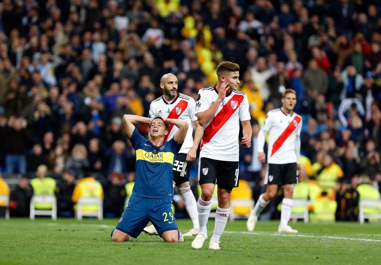 Imagen de la final de la Copa Libertadores 2018
